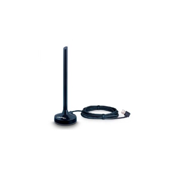 ANTENA DIGITAL BASE MAGNETICA INTERNA OU EXTERNA 5M AQUARIO