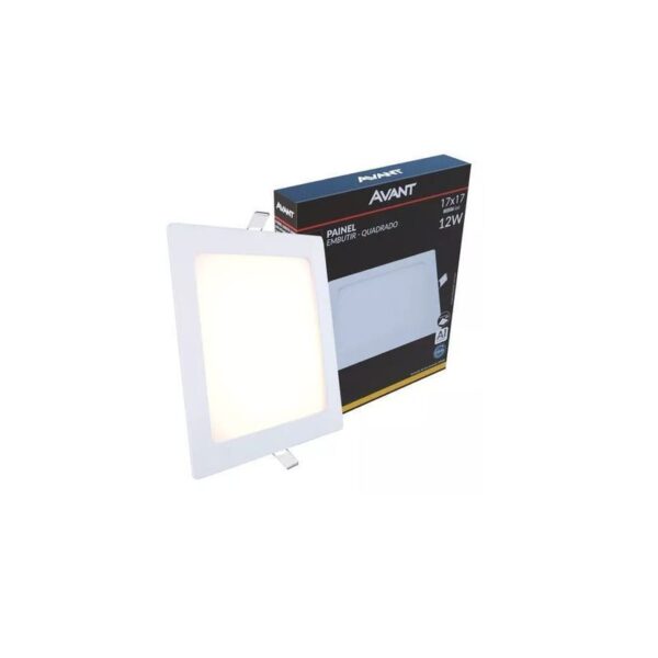 LED PAINEL EMB QD 17 3000K 12W 720 AVANT