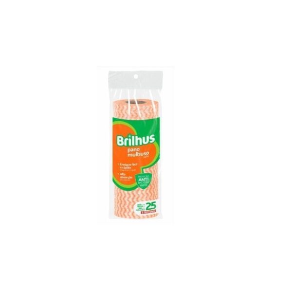 PANO ROLO LARANJA 1X24 BRILHUS BETTANIN