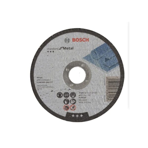 DISCO CORTE STDMET 115X2,5MM CENTRETO BOSCH