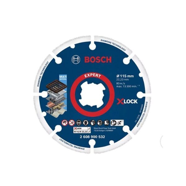 DISCO DIAM EXP 115MM XLOCK BOSCH