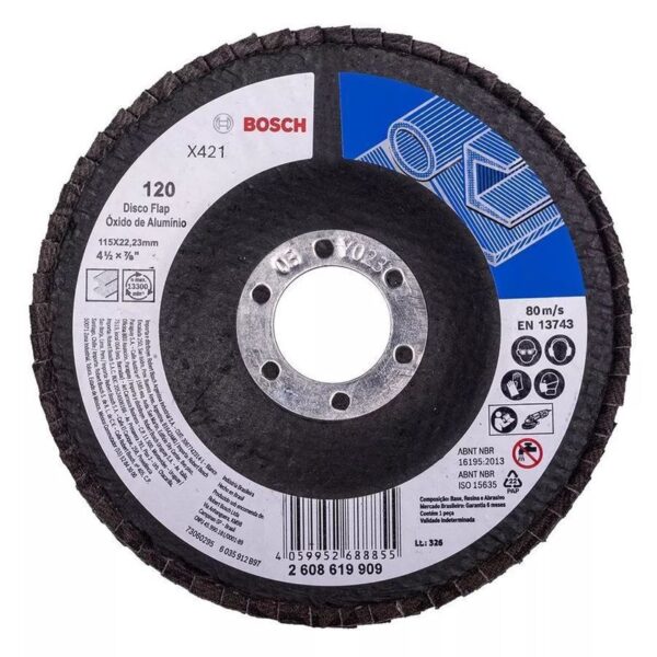 DISCO FLAP X421 115MM G120 BOSCH