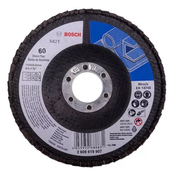 DISCO FLAP X421 115MM G60 BOSCH
