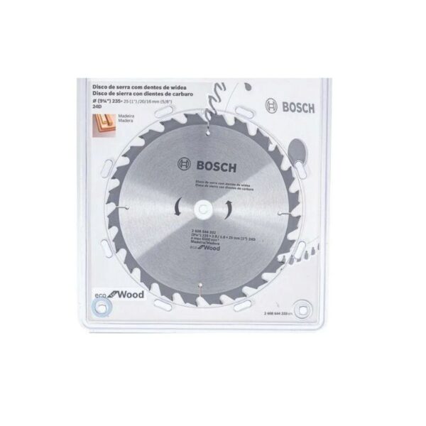 DISCO SERRA ECOLINE 235X25X24D BOSCH