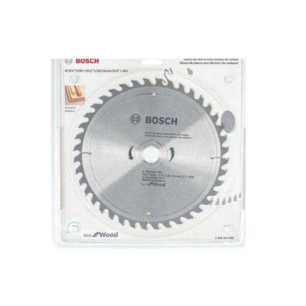 DISCO SERRA ECOLINE 235X25X40D BOSCH