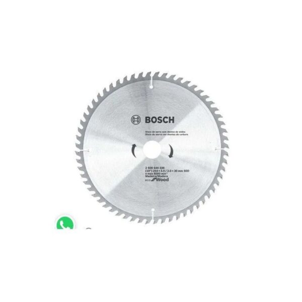 DISCO SERRA ECOLINE 254X30X60D BOSCH