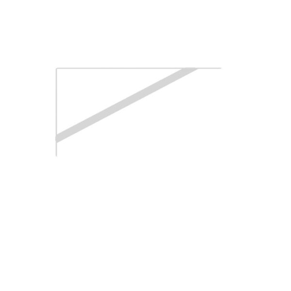 MAO FRANCESA LEVE 22 X 15 CM BRANCA 50KG BRASFORMA