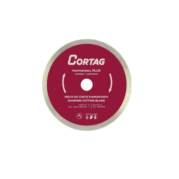DISCO CORTE DIAM CONTI PLUS 254MM CORTAG