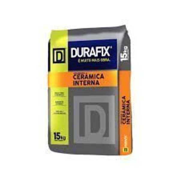 ARGAMASSA AC1 INTERNO 15KG CZ CERAMICA DURAFIX