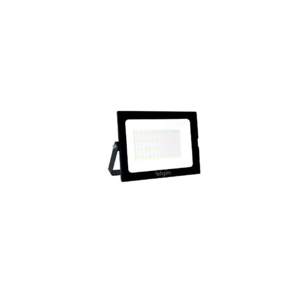 REFLETOR LED 50W 6500K PRETO ELGIN