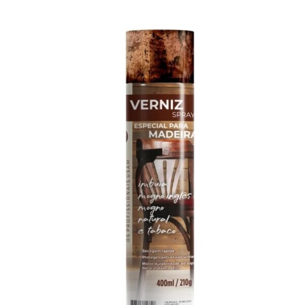 VERNIZ SPRAY MADEIRA MOGNO 400ML/210G ETANIZ CHESIQUIMICA