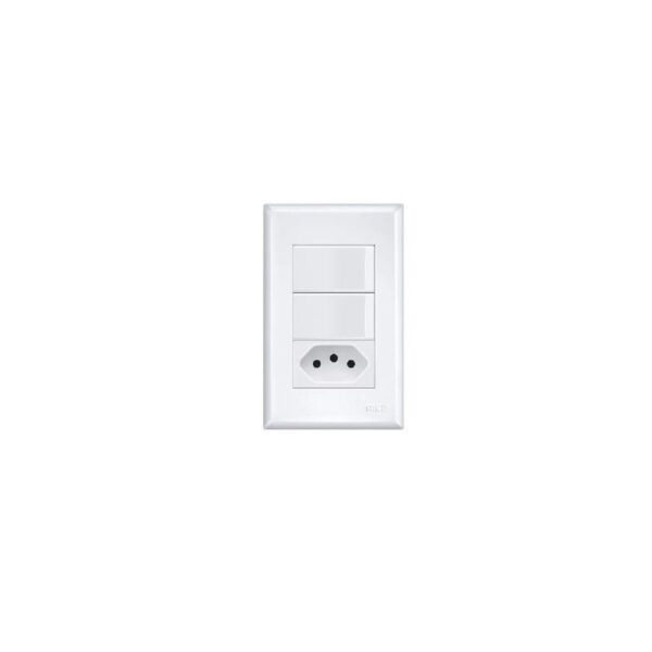 CONJUNTO 4X2 2INT SIMP 1TOM 2P+T 20A EVIDENCE FAME