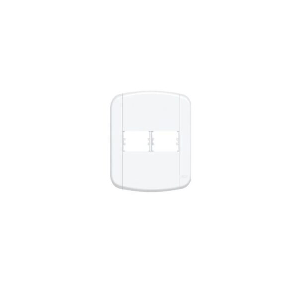 PLACA 4 X 4 - 2 MOD BLANC+ FAME