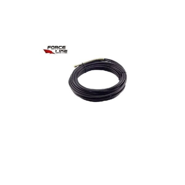 PASSA FIO PRETO ALMA DE ACO 20M FORCELINE