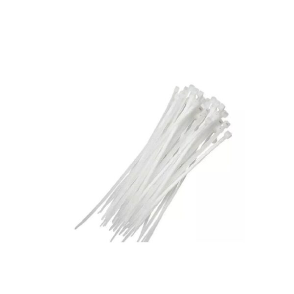 ABRACADEIRAS NYLON 200X35 BRANCA C/100