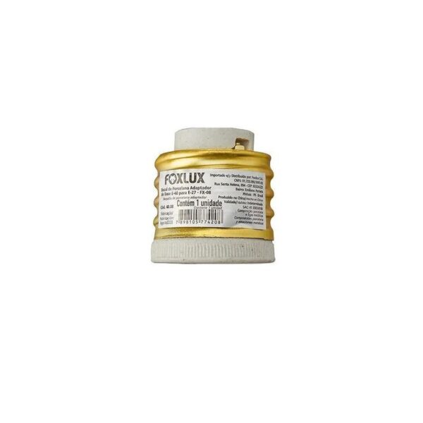 ADAPTADOR PORCELANA E40 P/ E27 FX 08