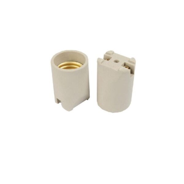 BOCAL PORCELANA LAMP BASE E40 FX 02