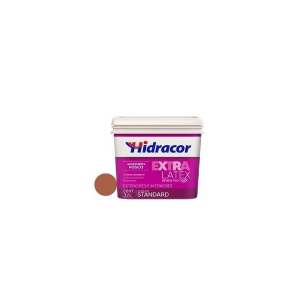 TINTA EXTRALATEX FOSCO CERAMICA 3,6L HIDRACOR