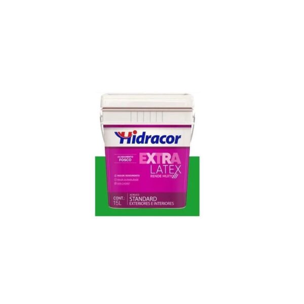 TINTA EXTRALATEX FOSCO VERDE CAMPO 3,6L HIDRACOR