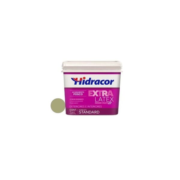 TINTA EXTRALATEX FOSCO VERDE KIWI 3,6L HIDRACOR
