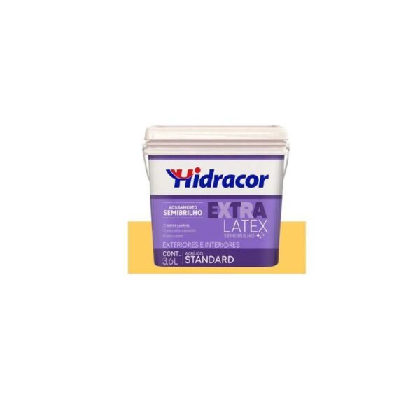 TINTA EXTRALATEX SB AM CANARIO 3,6L HIDRACOR