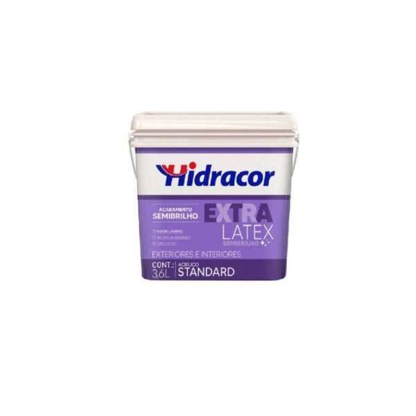 TINTA EXTRALATEX SB AZ TURQUESA 3,6L HIDRACOR