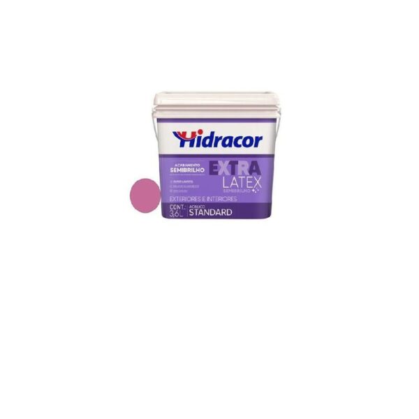 TINTA EXTRALATEX SB ROSA LOTUS 3,6L HIDRACOR
