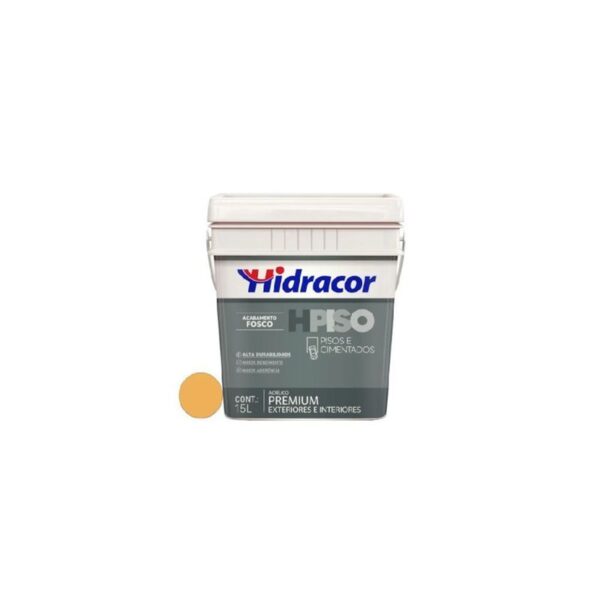 TINTA HPISO AMARELO DEMARCACAO 15,0L HIDRACOR