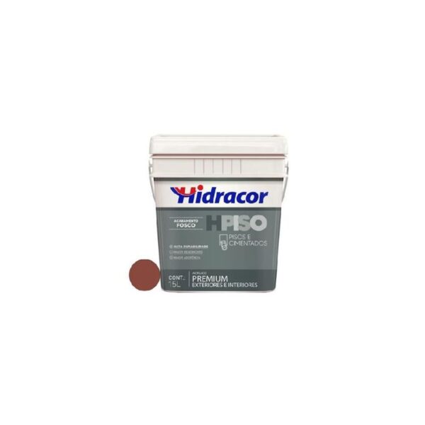 TINTA HPISO VERMELHO 15,0L HIDRACOR
