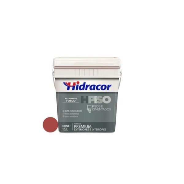 TINTA HPISO VERMELHO SEGURANCA 15,0L HIDRACOR