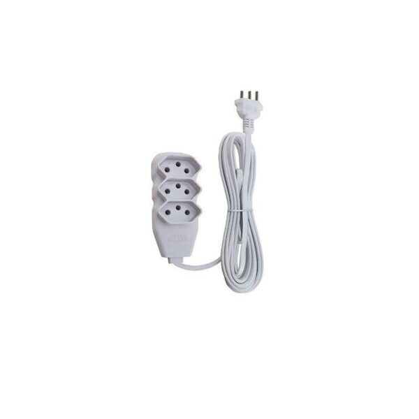 EXTENSAO CABO PP CH 3 VIAS 4,5M BC ILUMI