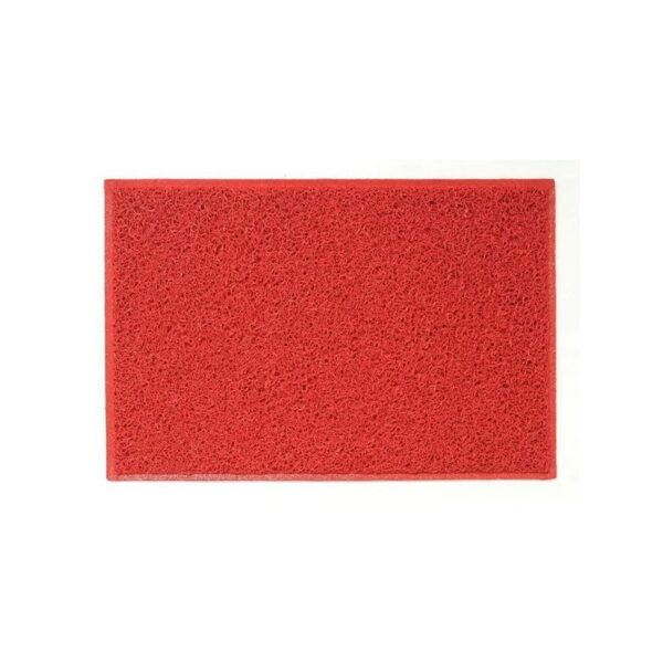 TAPETE VINIL FUNDIDA VERMELHO 10MM 1M2 KAPAZI