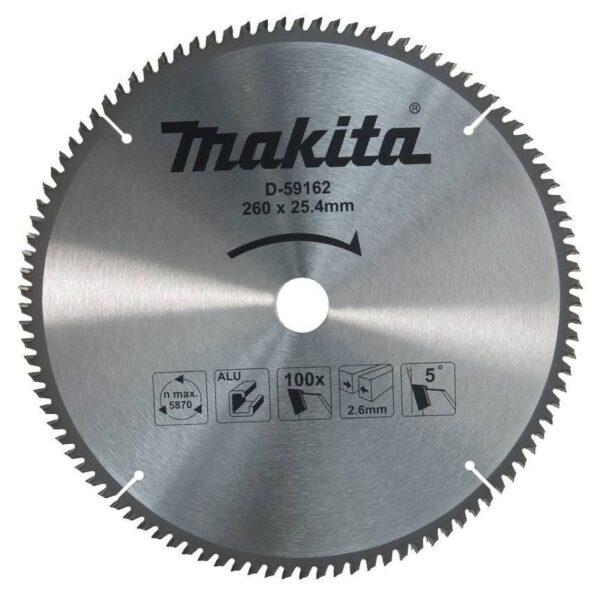 DISCO SERRA TCT260X254MM 100T P AL MAKITA