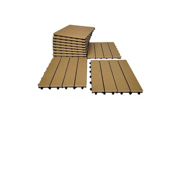 MINI DECK PLAST FRISADO 30X30 IPE MASSOL