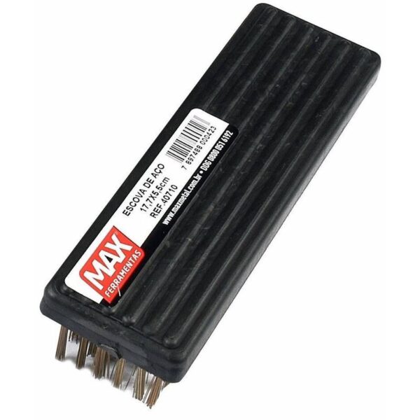 ESCOVA DE ACO 6 FILEIRAS SCB PLAST MAX