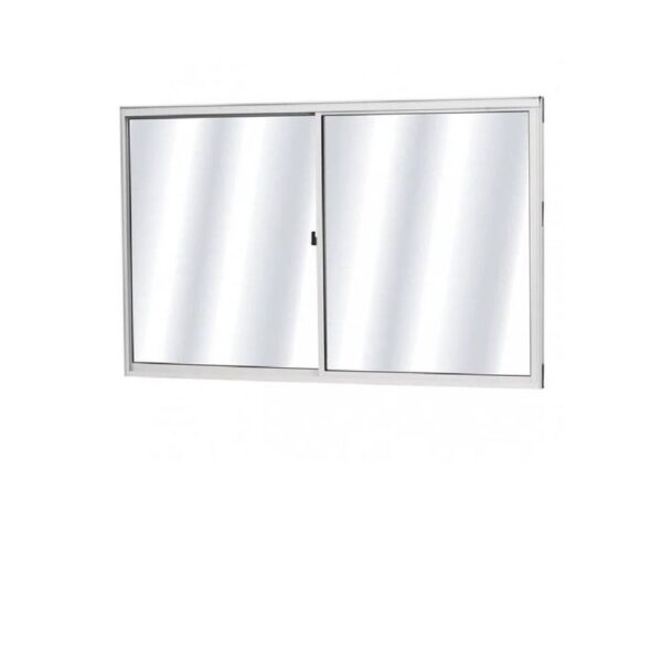 JANELA CORRER FENIX LISO 2 FOLHAS 100 X 100 BR MGM