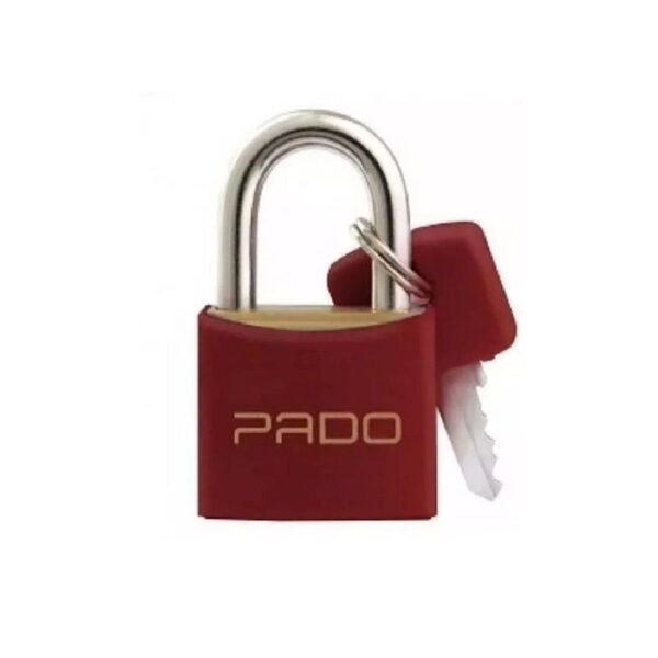 CADEADO CORES SM LT25MM VERMELHO PADO