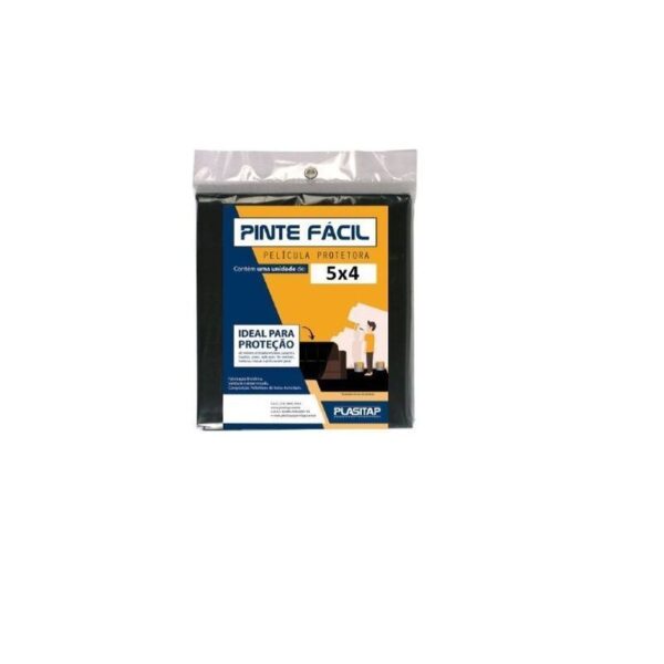 LONA PLASTICA PRETA 5X4 PLASITAP
