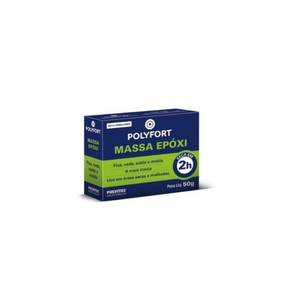 MASSA EPOXI 50G POLYFORT PULVITEC