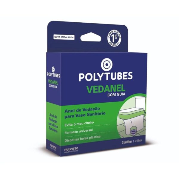 ANEL DE VEDACAO P/ VASO SANITARIO C/ GUIA POLYFORT PULVITEC