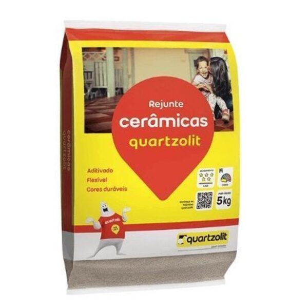 REJUNTE FLEXIVEL BRANCO SC 5KG QUARTZOLIT
