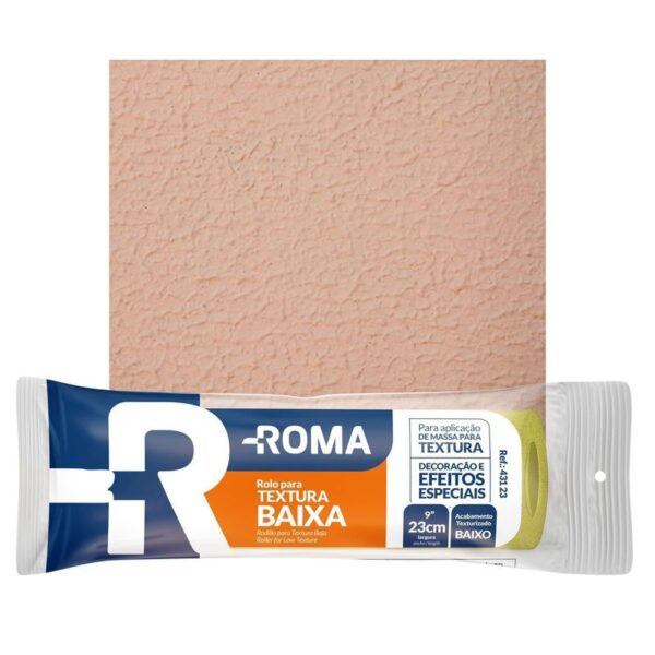 ROLO P/ TEXTURA BAIXA 23CM S/ CABO ROMA