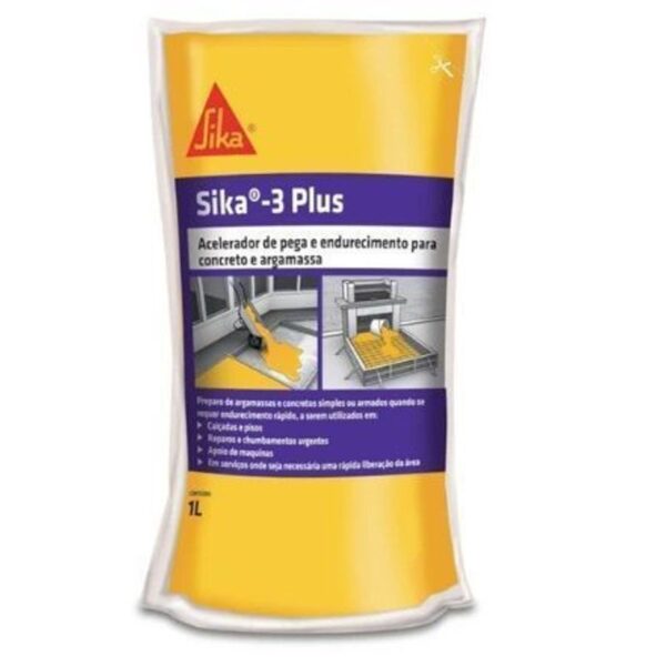 ADITIVO 3 PLUS SACHE 1 LT SIKA