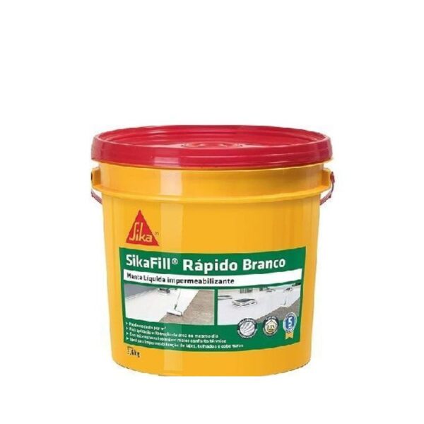 SIKAFILL RAPIDO BRANCO GL 3,6 KG SIKA
