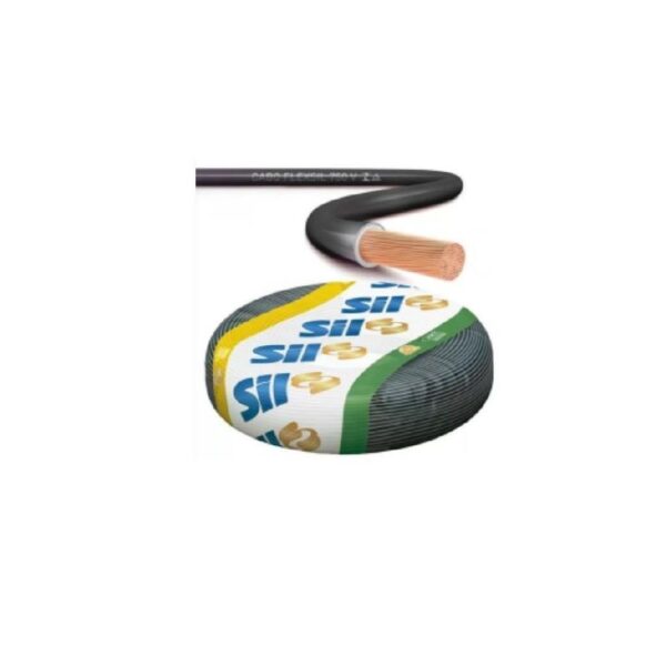 CABO FLEXSIL 750 V 1,5MM PRETO MT SIL
