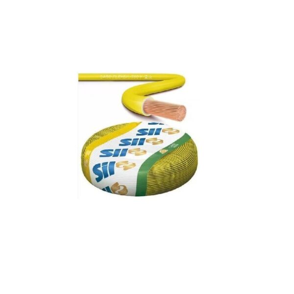 CABO FLEXSIL 750 V 2,5MM AMARELO MT SIL