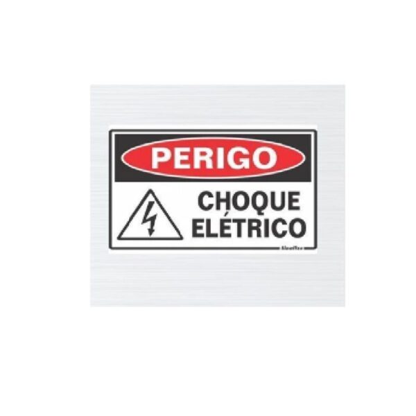 PLACA PS 15X20 CHOQ PORTING SINALIZE