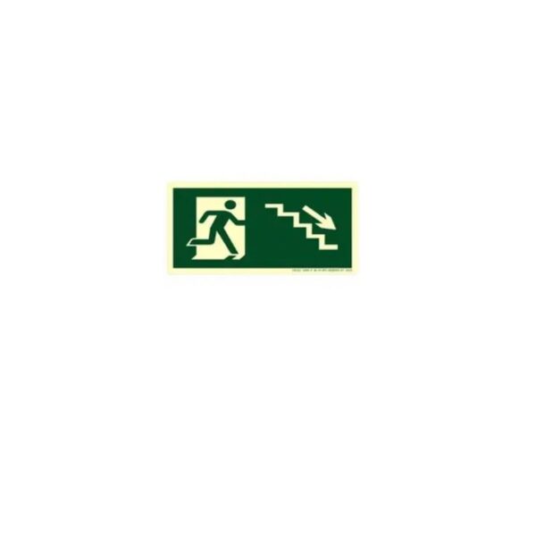 PLACA PVC 30X15 DESCE DIR SINALIZE