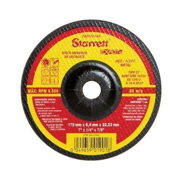 DISCO ABR DEBAS 115X6,4X22,0MM STARRETT