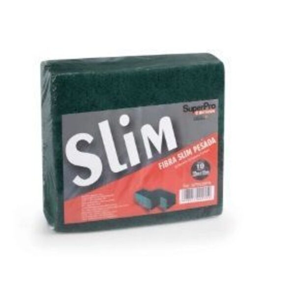 FIBRA SLIM LIMPEZA PESADA 1X10X12 SUPERPRO